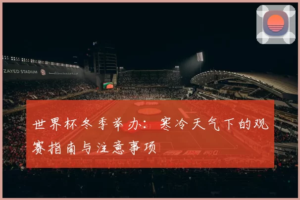世界杯冬季举办：寒冷天气下的观赛指南与注意事项