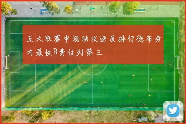 五大联赛中场助攻速度排行德布劳内最快B费位列第三