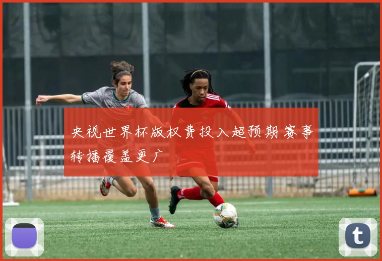 央视世界杯版权费投入超预期 赛事转播覆盖更广